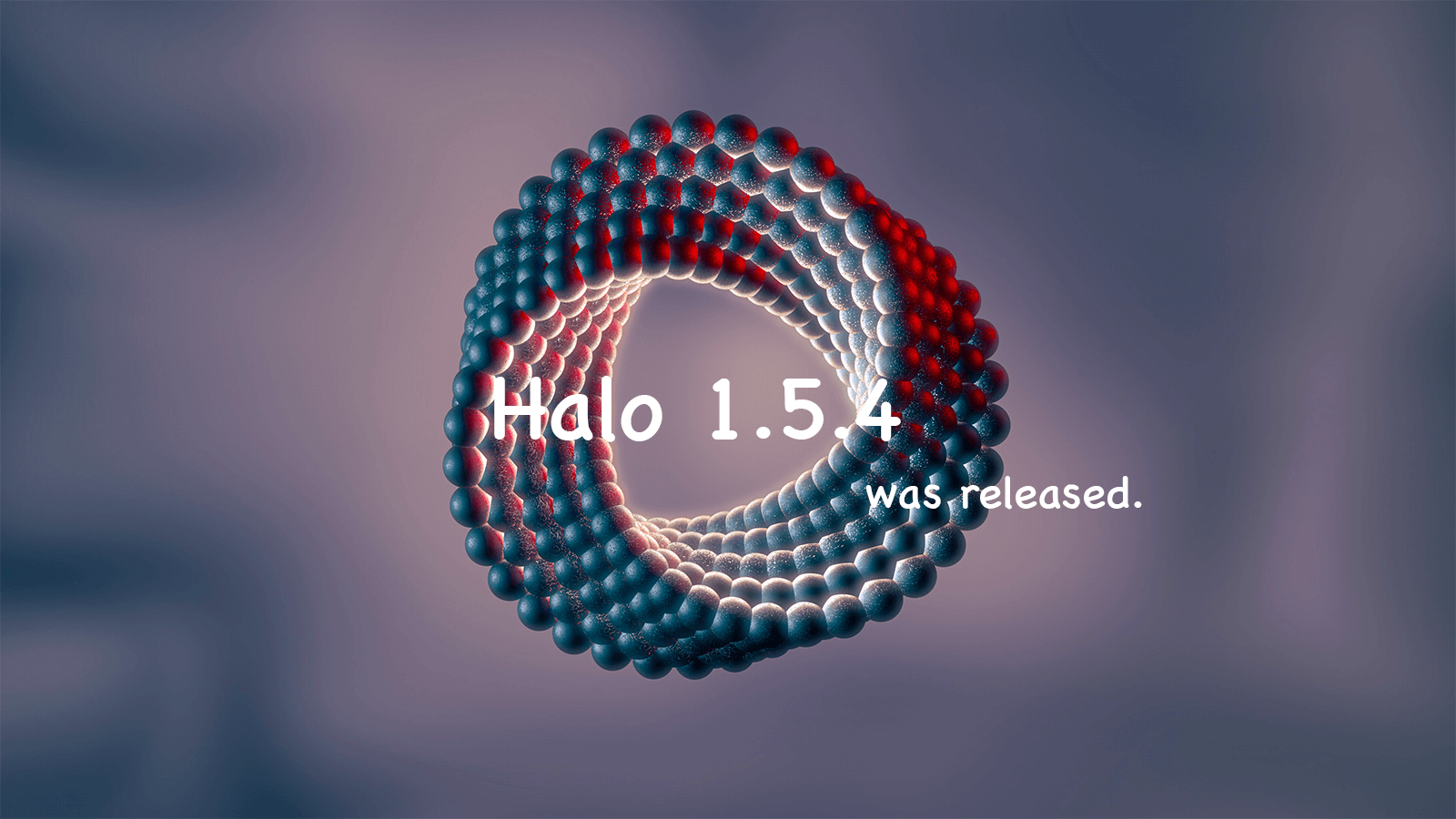 Halo 1.5.4 发布
